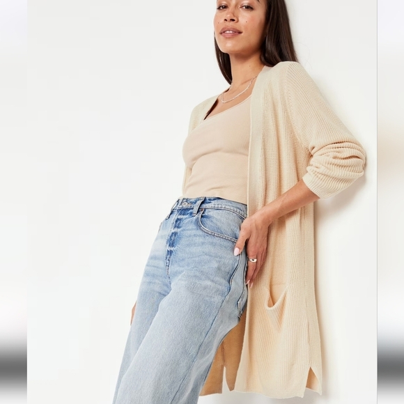 ⭐️40% Off⭐️ Old Navy Open-Front Longline Cardigan Sweater - Picture 2 of 9